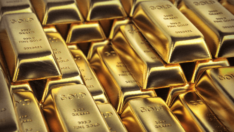 Why is Gold Shining Through?
