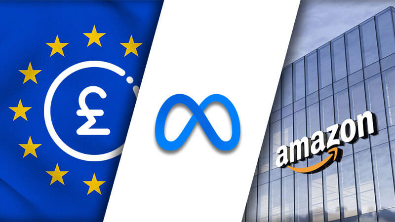 EURGBP, Meta, and Amazon market update