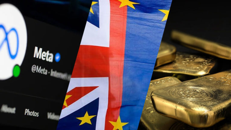 Meta EURGBP and Gold market news